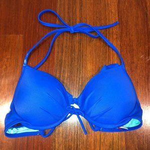 Blue PINK Bikini Top
